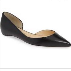 Black Sam Edelman Pointed Toe Flats